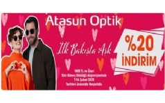 Atasun Optik'ten Sevgililer Gn'ne zel %20 ndirim!