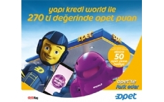 Opet'te World Card'llara 270 TL Opet Puan Hediye