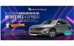 MarkAntalya AVM Mercedes EQB ekili Kampanyas