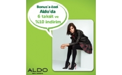 Aldo'da Bonus'a zel Ekstra %10 ndirim!