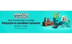 Amazon.com.tr'de Ramazan Alverii %15 ndirimli