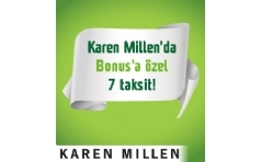 Karen Millen'da Bonus'a zel 7 Taksit Frsat!