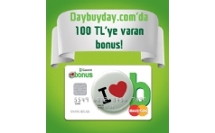 Daybuyday.com'da Bonus'a zel 100 TL'ye Varan Bonus!