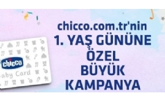 Chicco.com.tr'nin 1 Ya Gnne zel Byk Kampanya