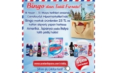 CarrefourSA ve Bingo'dan Tatil Frsat!