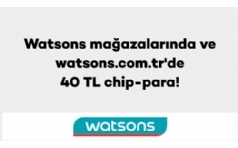 Watsons'ta Axssile demeye 40 TL ChipPara Hediye!