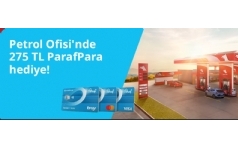 Paraf ile Petrol Ofisinde 275 TL ParafPara Hediye!