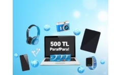Paraf ile Elektronik Alverilerinize 500 TL ParafPara Hediye