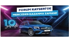 Forum Kayseri 10. Yl ekili Kampanyas