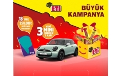 Eti Mini Cooper 3 Kap ekili Kampanyas 2024