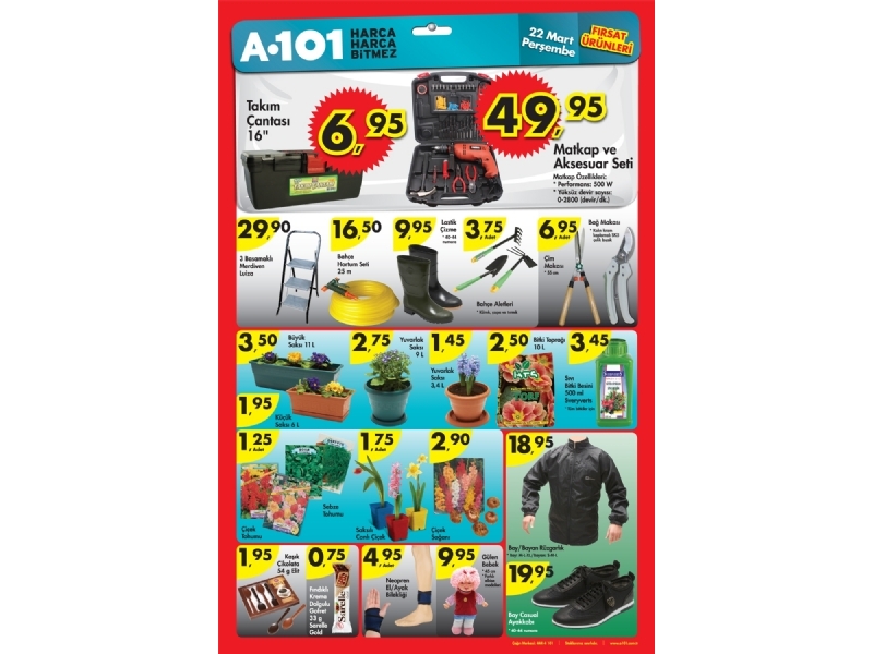 A101 Market 22 Mart 2012 Frsat rnleri