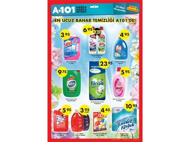 A101 Market 22 Mart 2012 Frsat rnleri