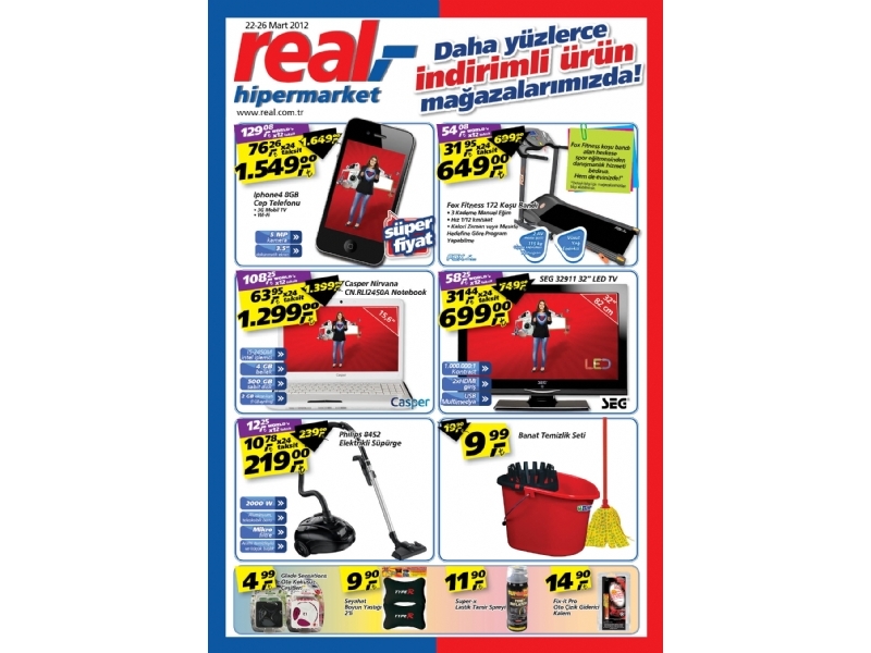 Real 22 - 26 Mart 2012 zel ndirimler!