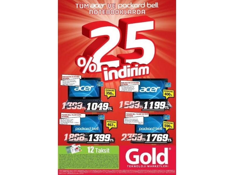 Gold 24 - 26 Mart 2012 Haftasonu ndirimleri