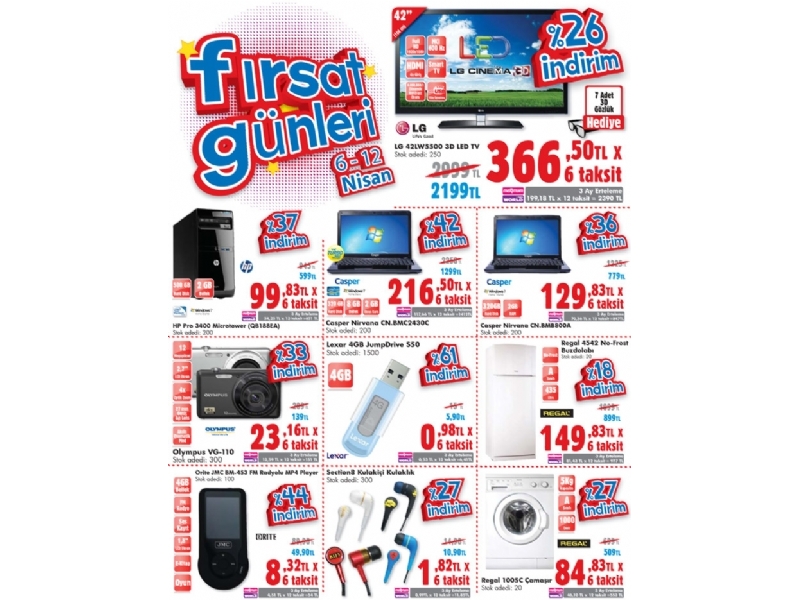 Bimeks 6 - 12 Nisan 2012 Frsat Gnleri Kampanas