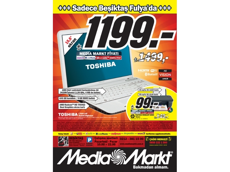 Media Markt 19 - 22 Temmuz Beikta - 2