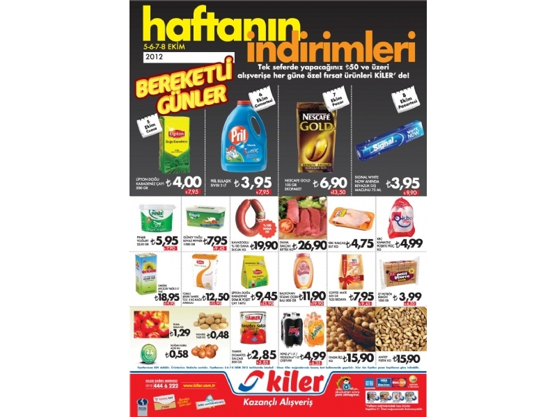 Kiler HaftaSonu ndirimleri - 1