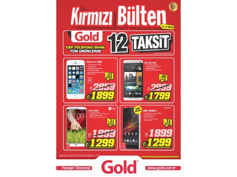 Gold 11 - 14 Nisan - 1