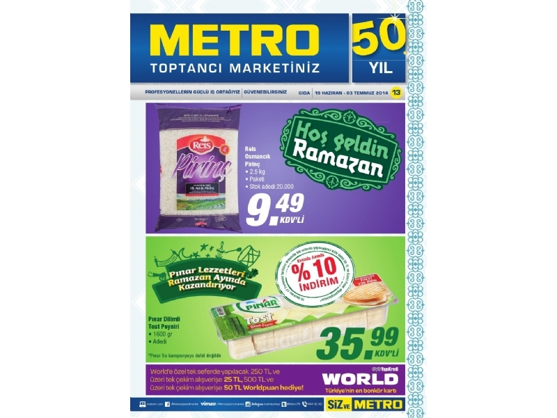 Metro Market 19 Haziran - 1