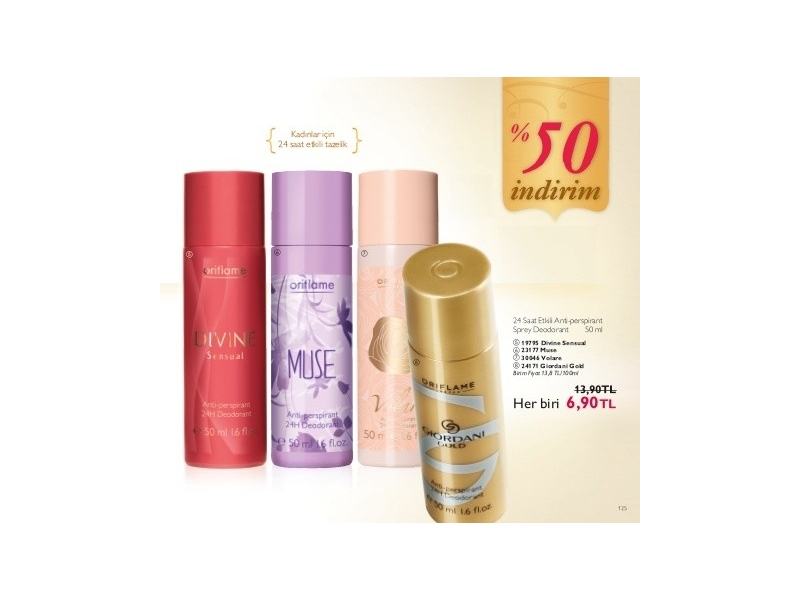 Oriflame Temmuz - 125