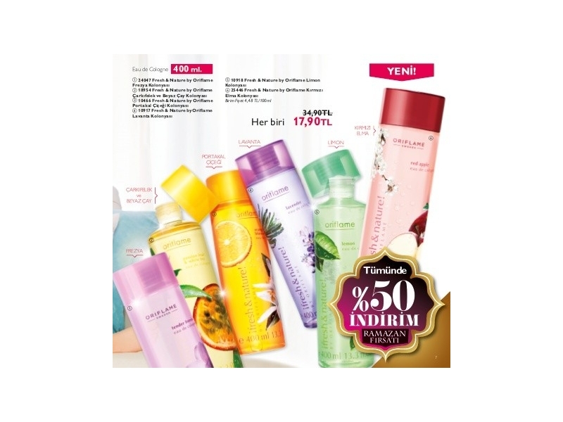 Oriflame Temmuz - 7