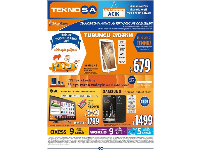 Teknosa 18-21 Temmuz - 1