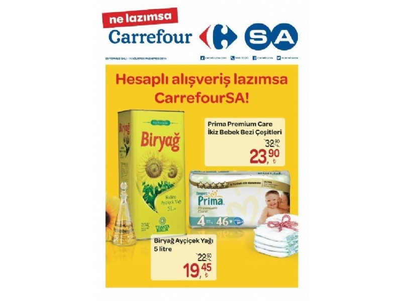 CarrefourSA 29 Temmuz - 1