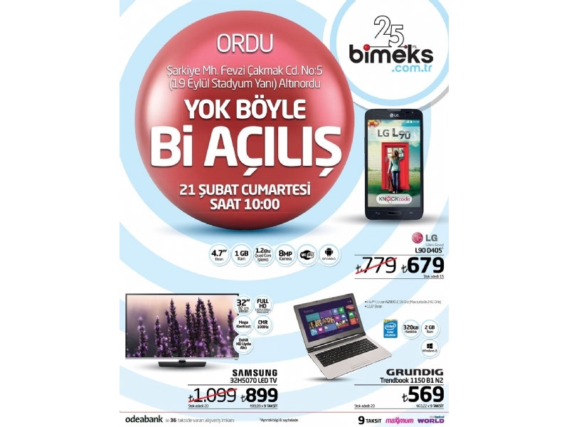 Bimeks Ordu - 1