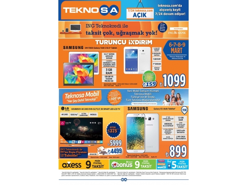 Teknosa 6 - 9 Mart - 1