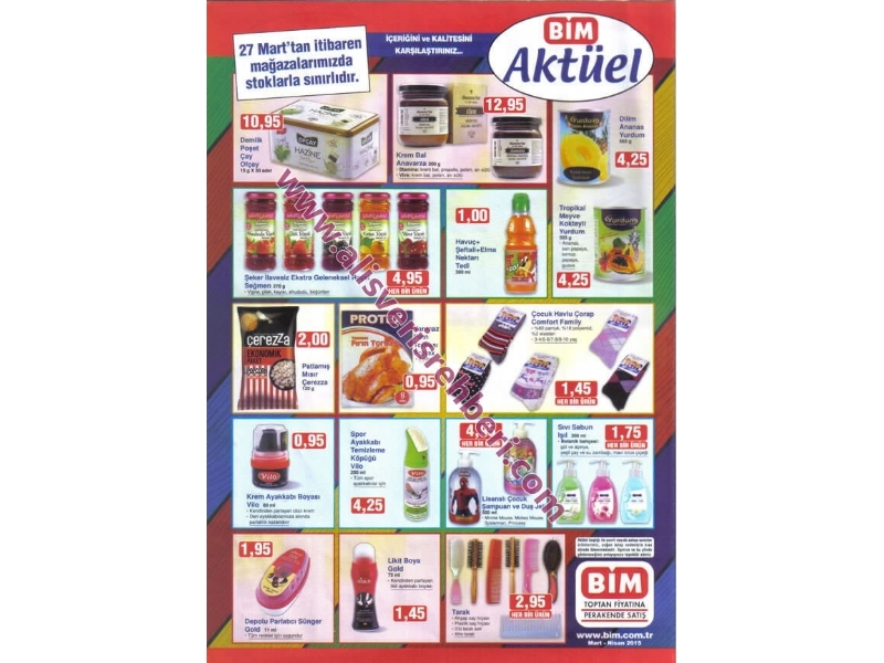 Bim Aktel rnler 27 Mart 2015 - 3