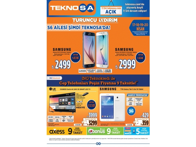 Teknosa 17 - 20 Nisan - 1