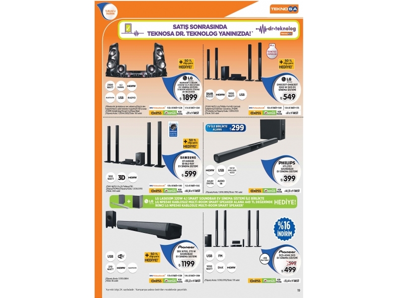 Teknosa Turuncu ndirim 29 Mays - 1 Haziran - 19