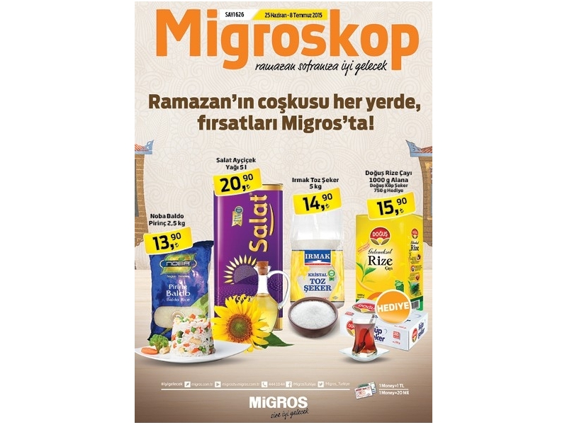 Migros 25 Haziran - 8 Temmuz 2015 - 1