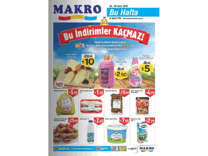 Makro Market 3 - 9 Ekim 2015 - 1