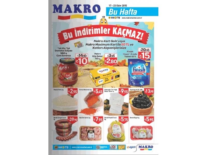 Makro Market 17 - 23 Ekim 2015 - 1