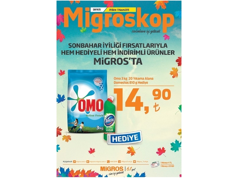 Migros 29 Ekim - 11 Kasm 2015 Migroskop - 1