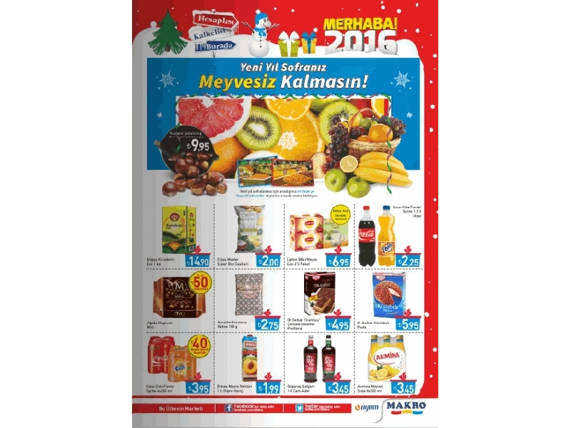 Makro Market 26 Aralk - 3 Ocak - 5