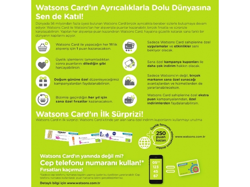 Watsons Ocak 2016 - 2