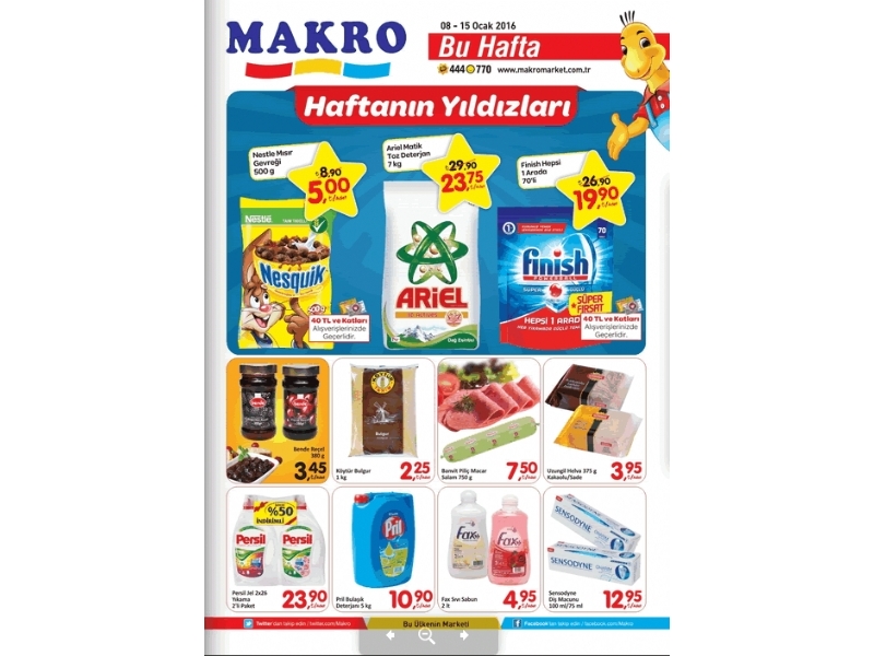 Makro Market 8 Ocak 2016 - 1