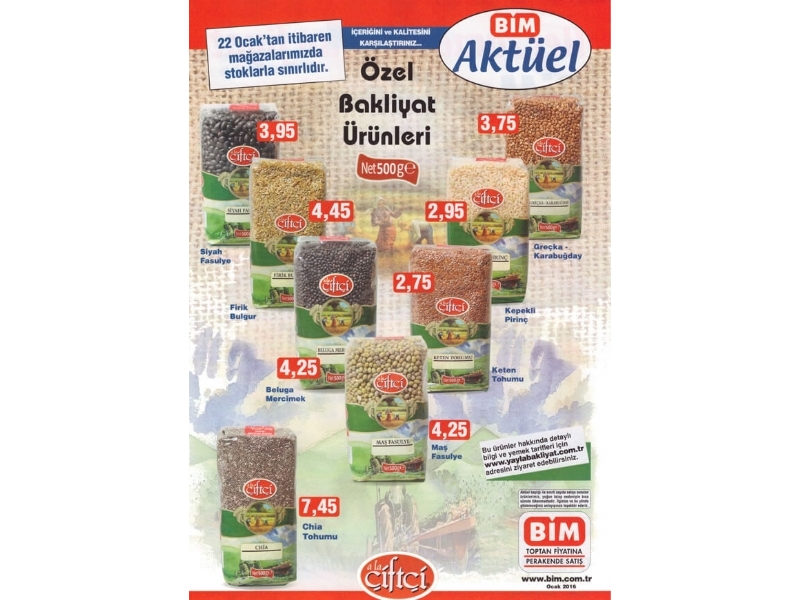 Bim 22 Ocak Aktel rnler - 3