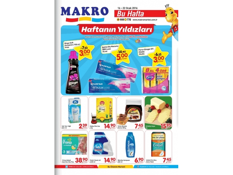 Makro Market 16 - 22 Ocak 2016 - 1