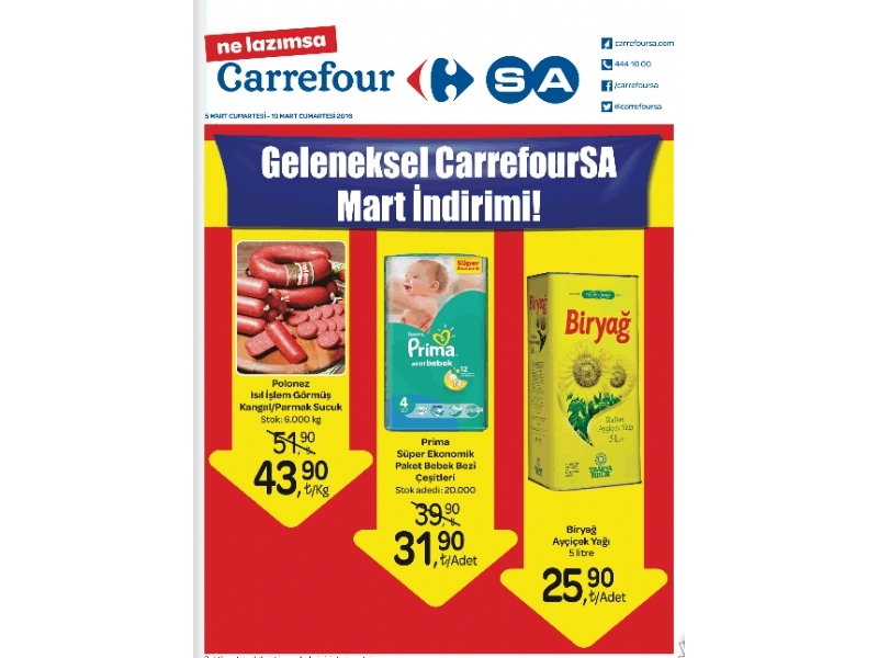 CarrefourSA 5 - 19 Mart - 1