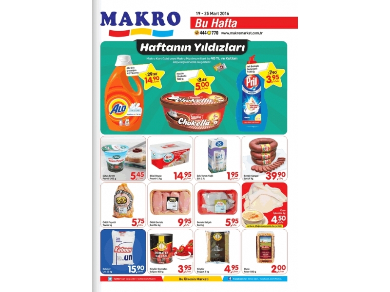 Makro Market 19 - 25 Mart - 1