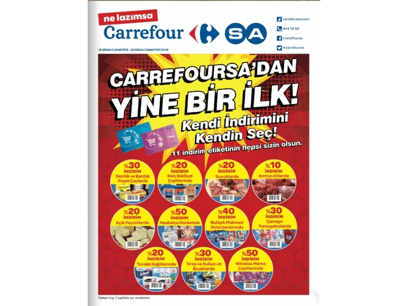 CarrefourSA 16 - 30 Nisan - 1