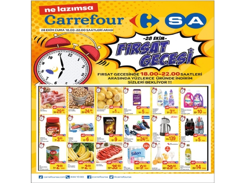 CarrefourSA 28 Ekim Frsat Gecesi