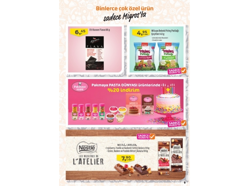 Migros 15 - 28 Mart Migroskop Dergisi - 9