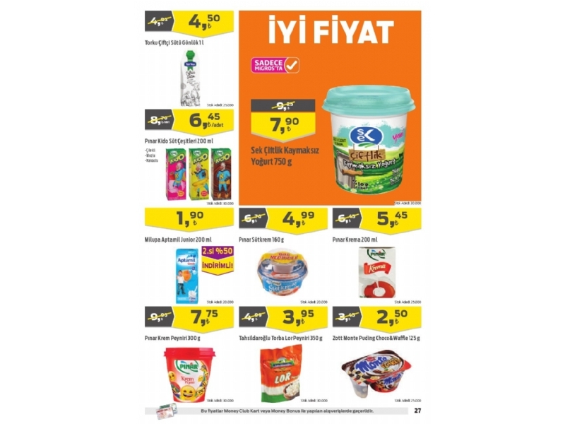 Migros 29 Mart - 11 Nisan Migroskop - 27