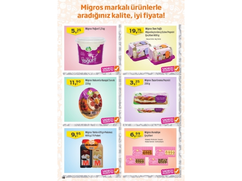 Migros 29 Mart - 11 Nisan Migroskop - 16