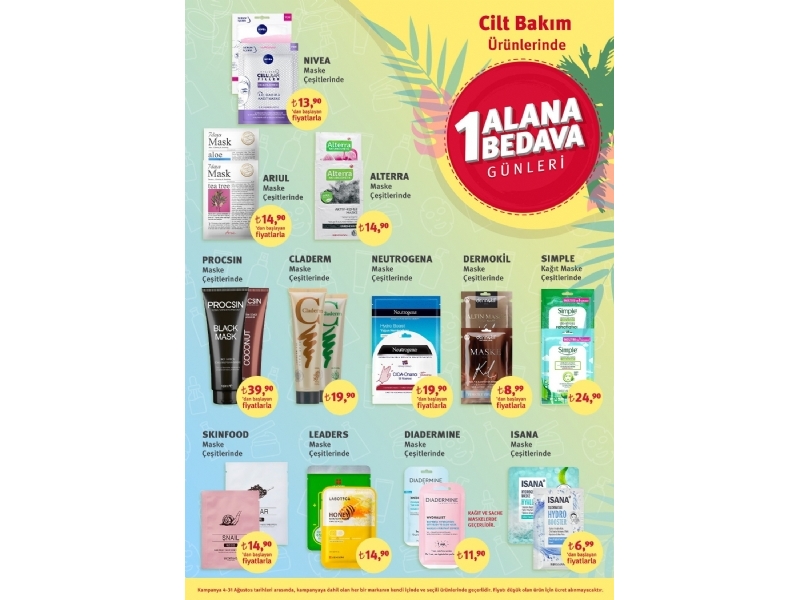 Rossmann 1 Alana 1 Bedava - 6