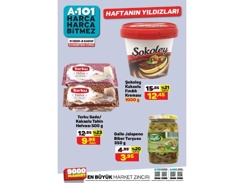 A101 31 Ekim - 6 Kasm Haftann Yldzlar - 3